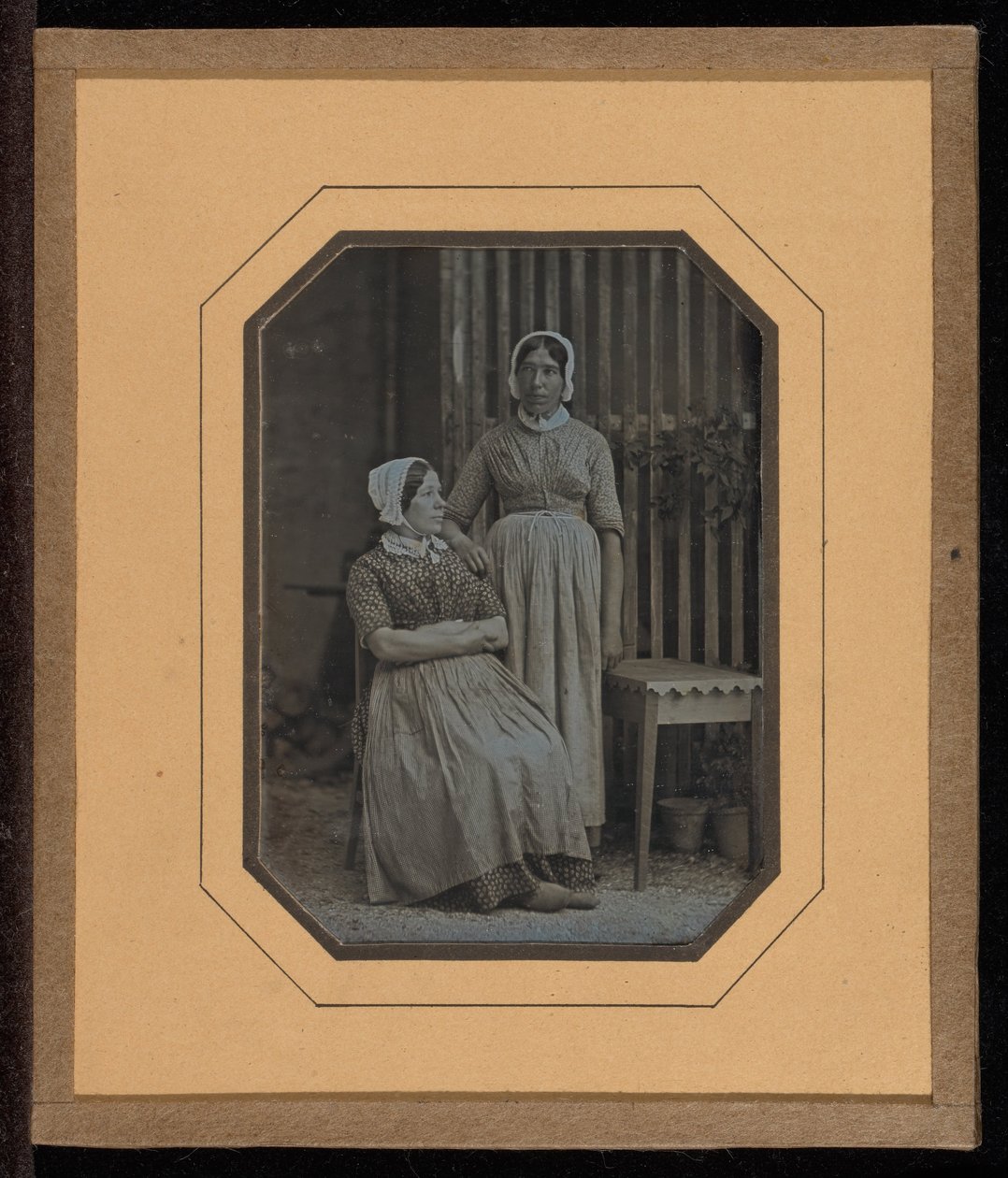 Retrato de dos sirvientes - Lisette Gilliard y Susette de Jean Gabriel Eynard
