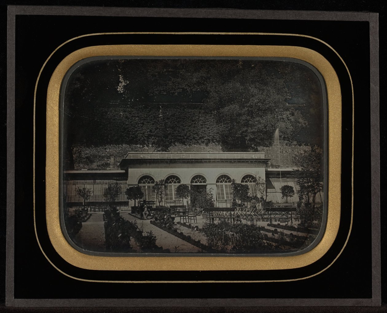 La Orangerie en el Jardín Botánico, Ginebra de Jean Gabriel Eynard