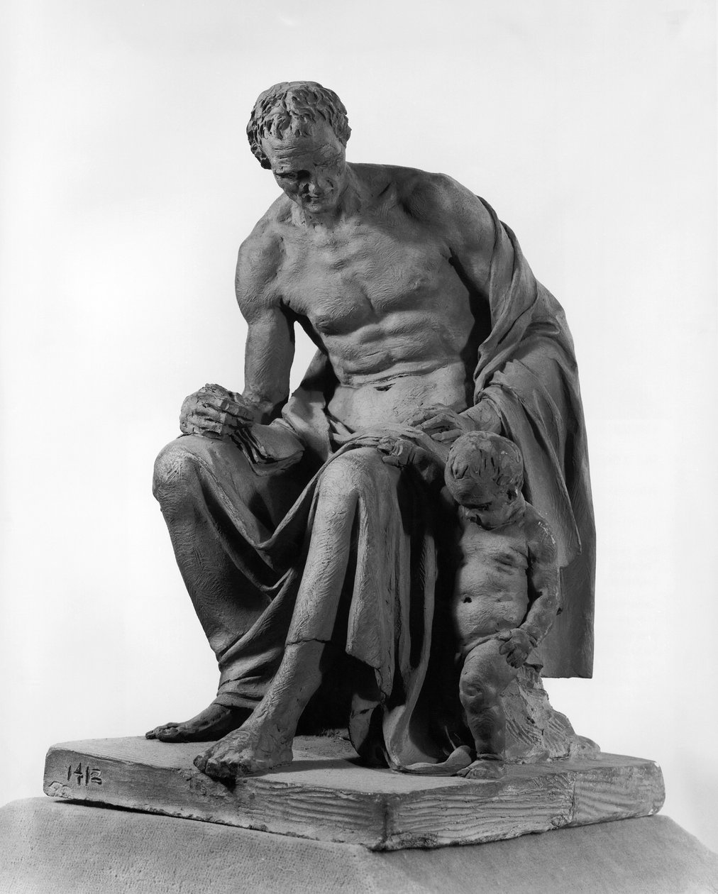 Modelo para un monumento a Jean-Jacques Rousseau, llamado 