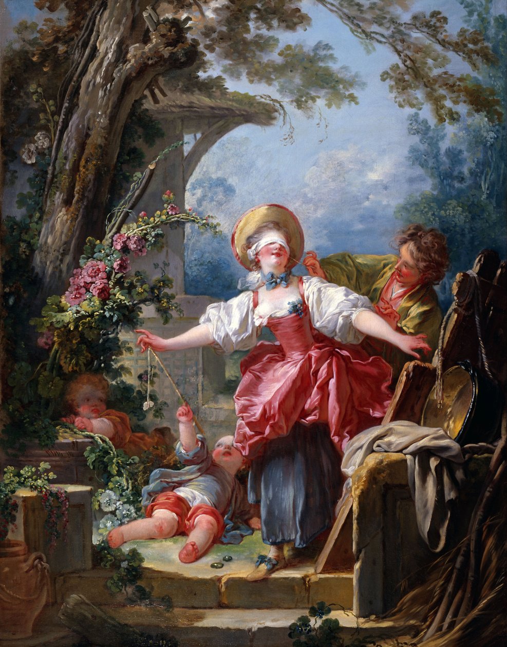 La gallina ciega de Jean Honore Fragonard
