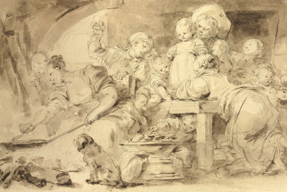 La fabricante de panqueques de Jean Honore Fragonard
