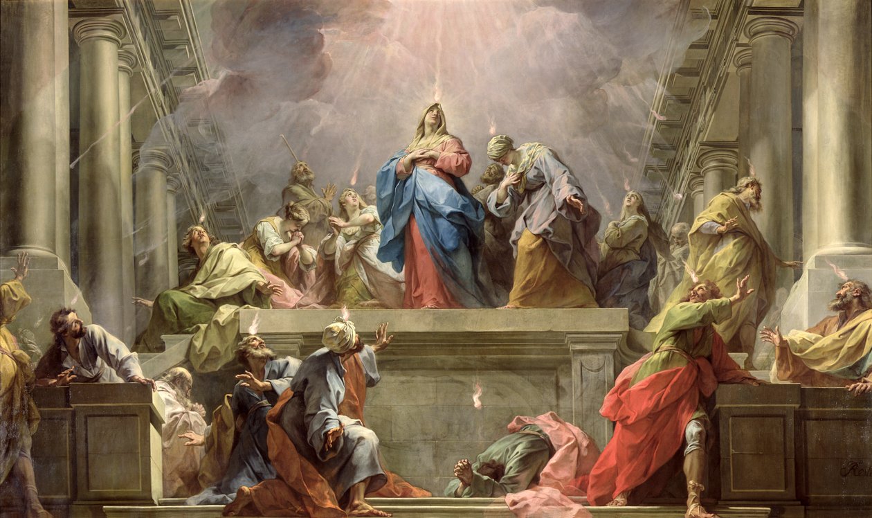Pentecostés, 1732 de Jean Bernard Restout