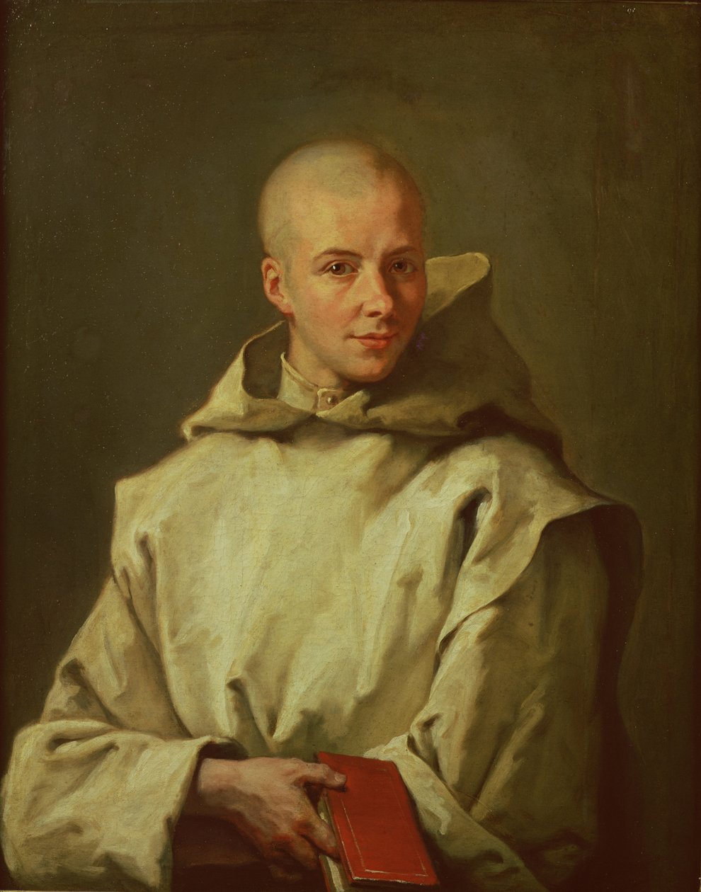 Retrato de Dom Baudouin du Basset de Gaillon, 1716 de Jean Bernard Restout