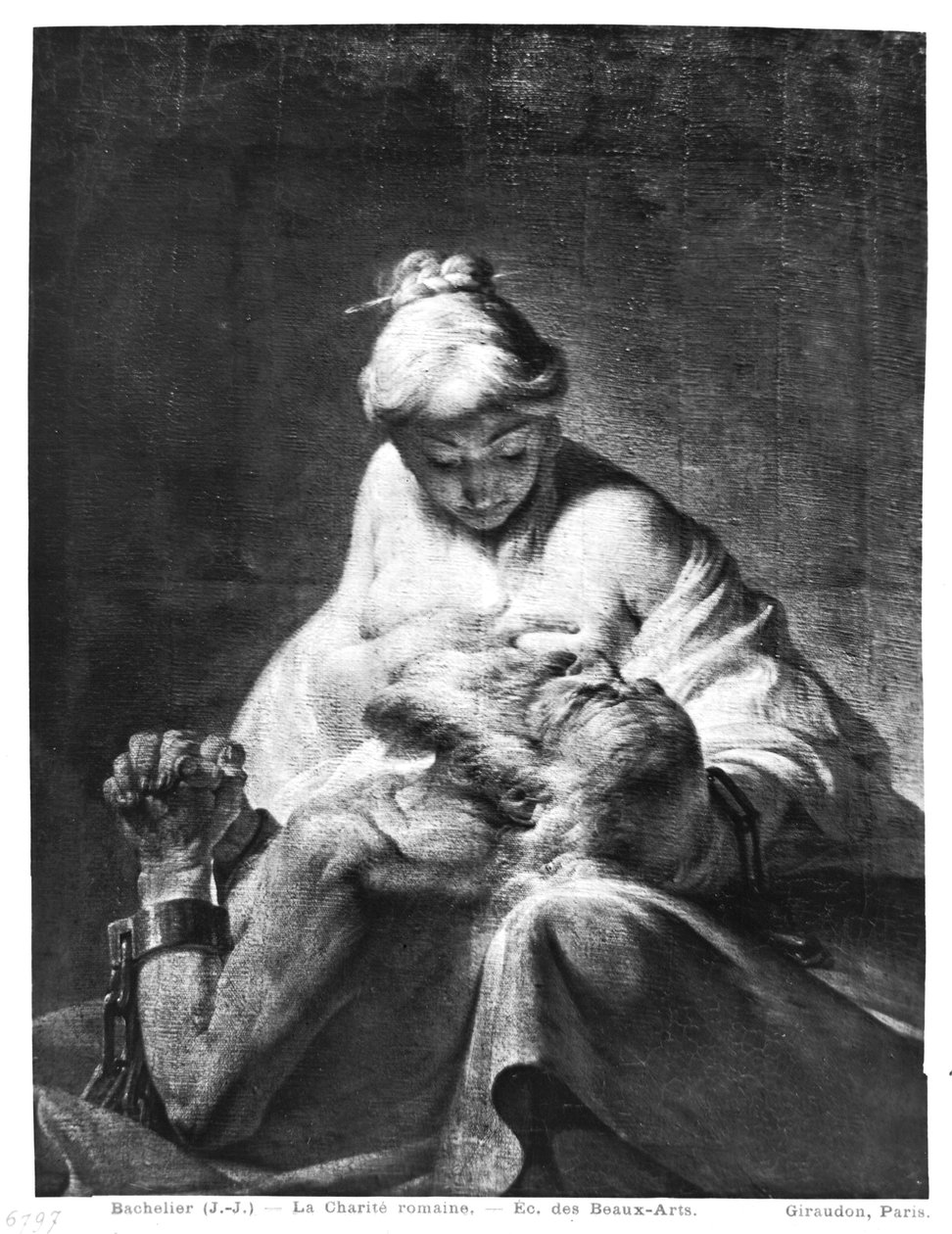 Caridad romana de Jean Jacques Bachelier