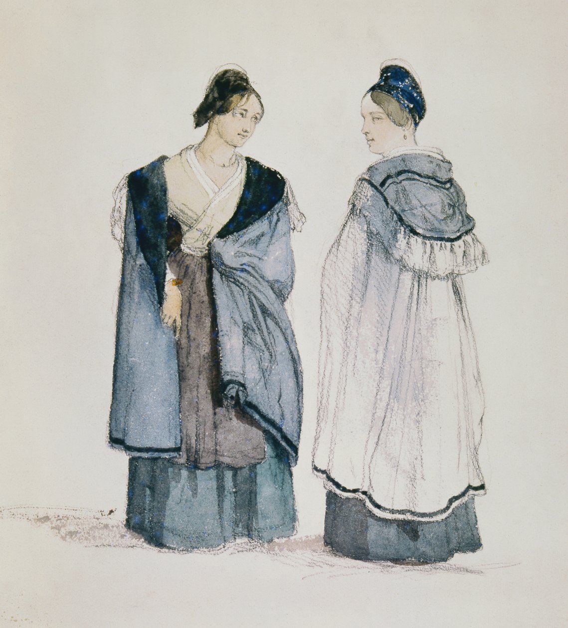 Habitantes de Arles en la época de Daudet y Bizet de Jean Joseph Bonaventure Laurens