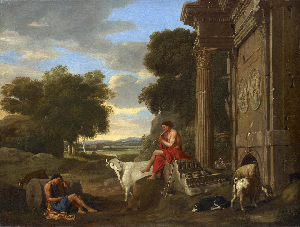Mercurio y Argos de Jean Lemaire