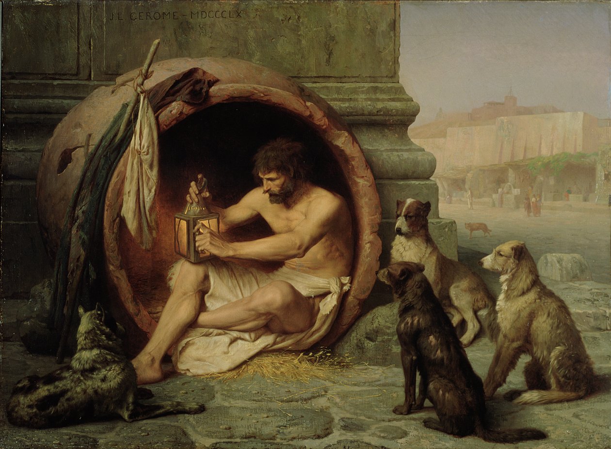 Diógenes de Jean Leon Gerome