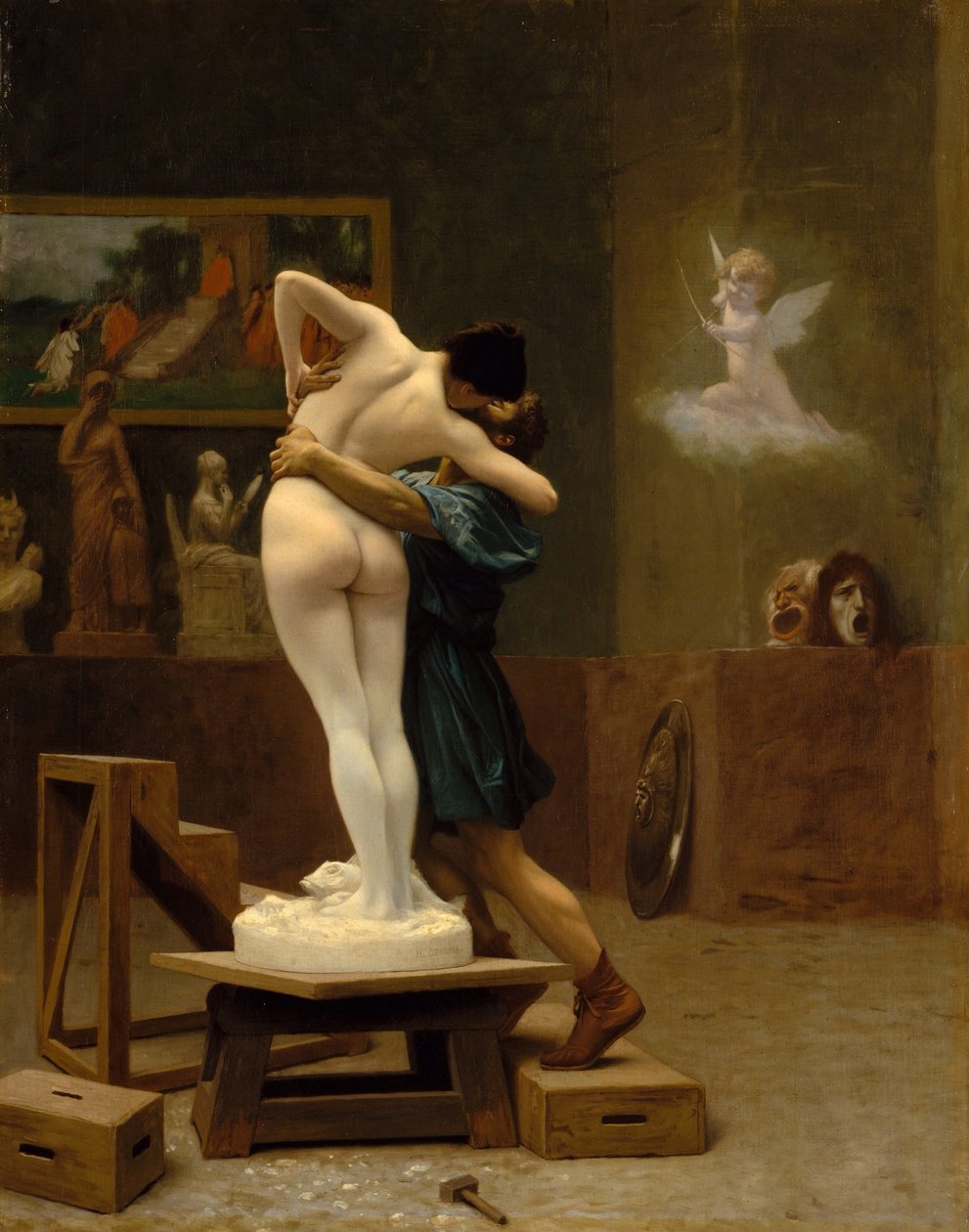 Pigmalión y Galatea de Jean Leon Gerome