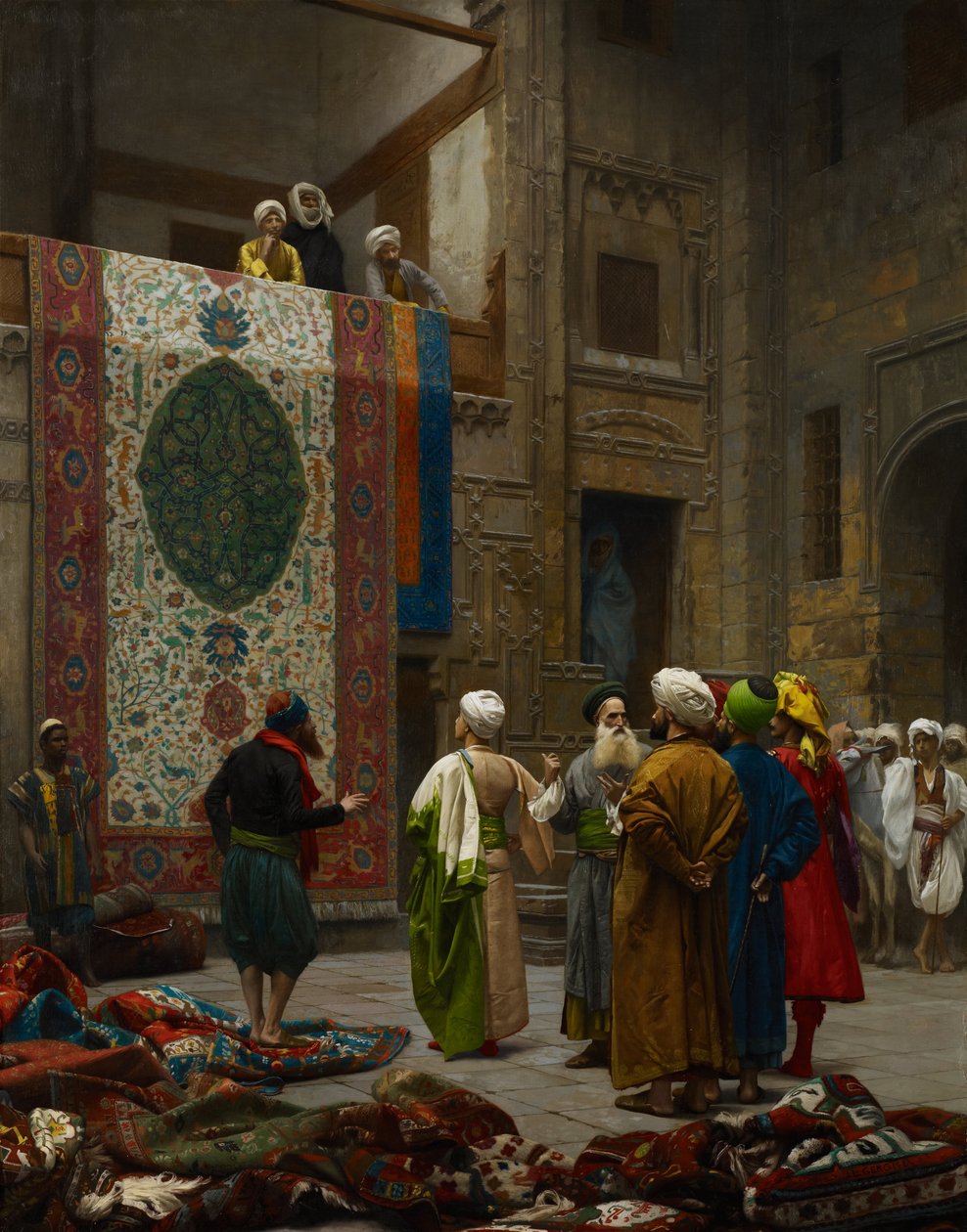 El Mercader de Alfombras de Jean Leon Gerome