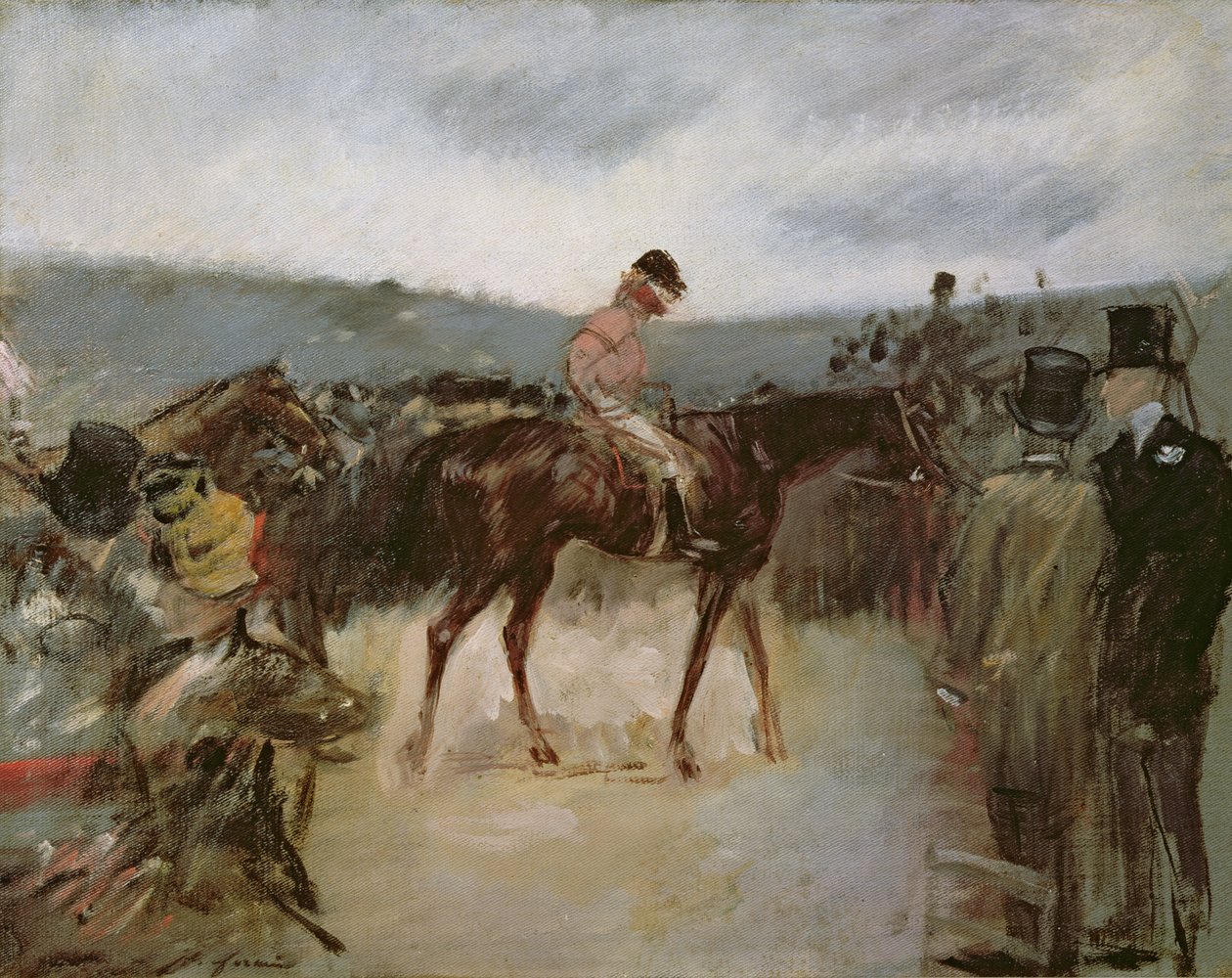 En las carreras de Jean Louis Forain