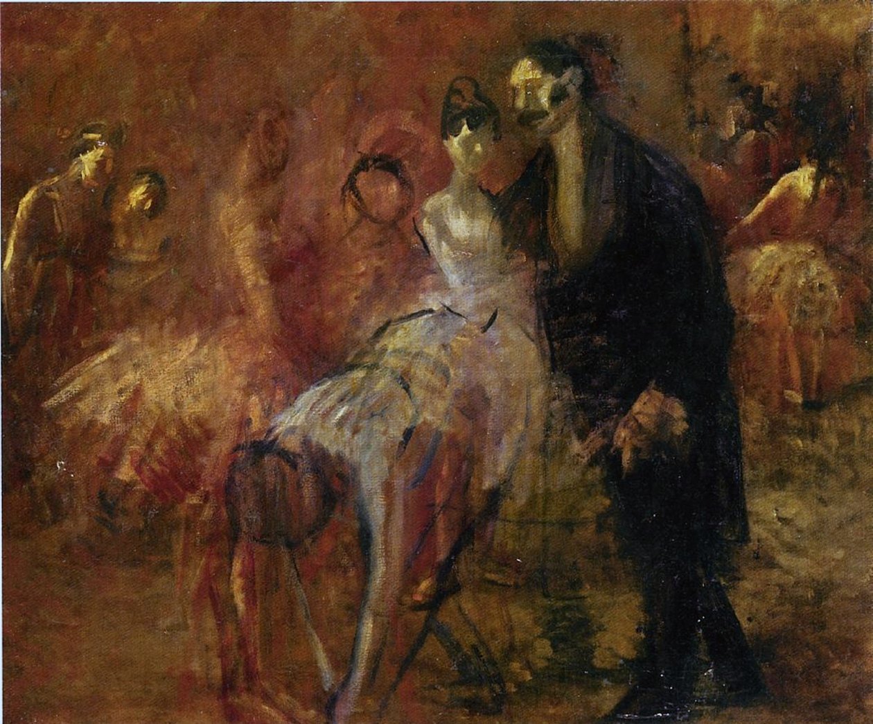 Entre bastidores de Jean Louis Forain