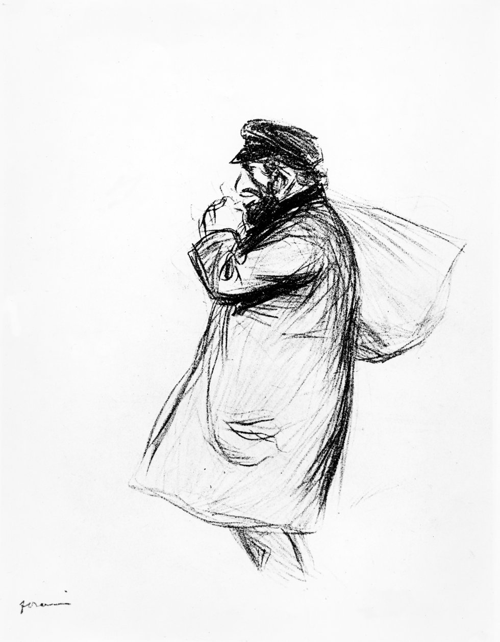 Le Colporteur Juif (El Vendedor Ambulante Judío), c.1880-90 de Jean Louis Forain