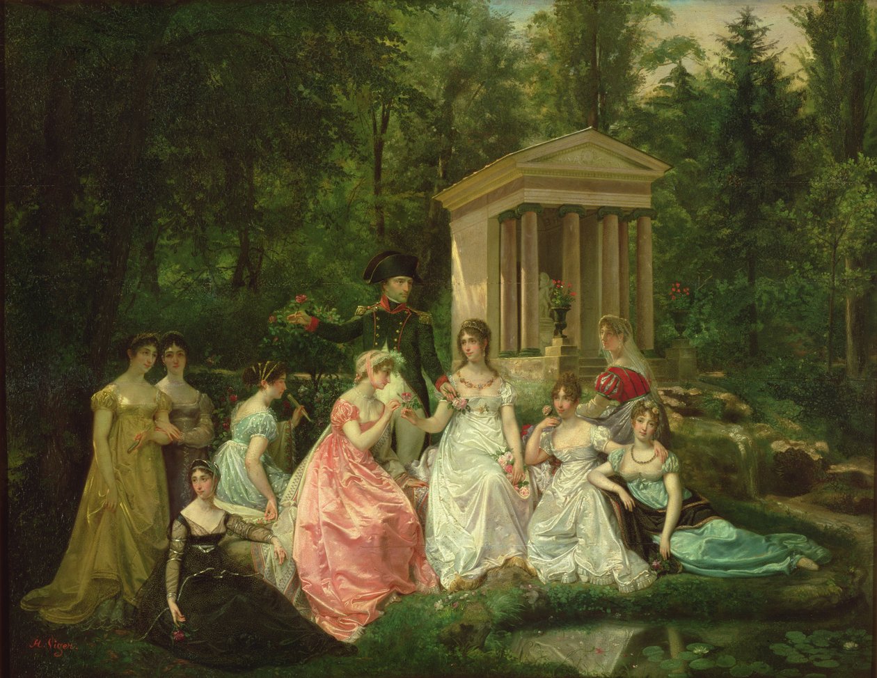 La rosa de Malmaison, c.1867 de Jean Louis Victor Viger du Vigneau