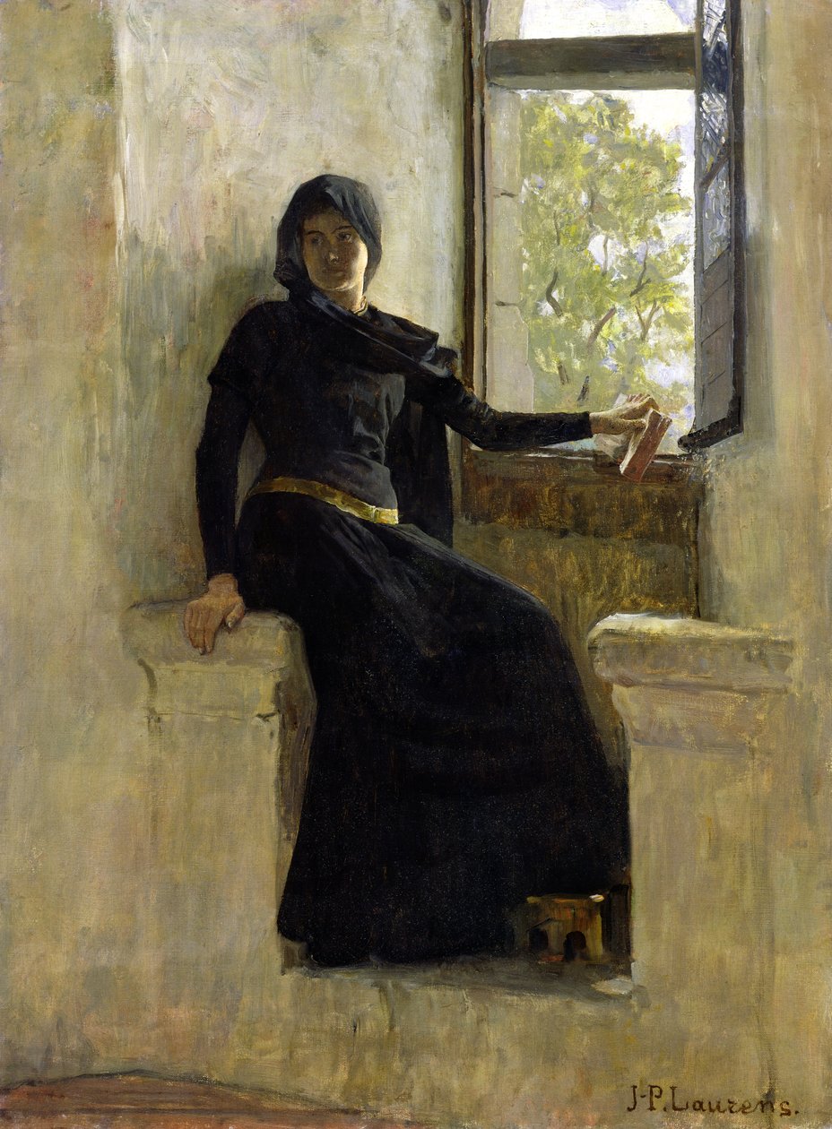 Esperando, antes de 1905 de Jean Pierre Laurens