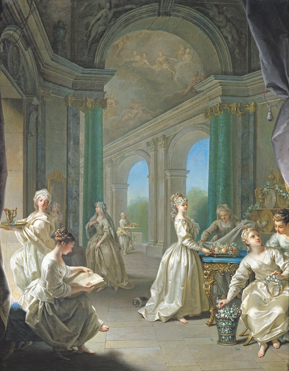Vírgenes modernas, 1728 de Jean Raoux