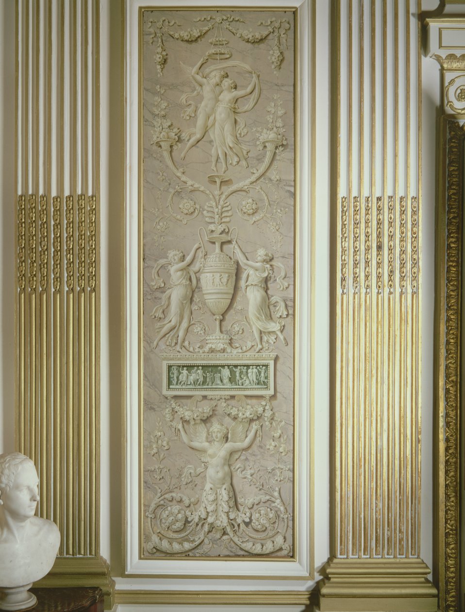 Panel de ornamento trompe l