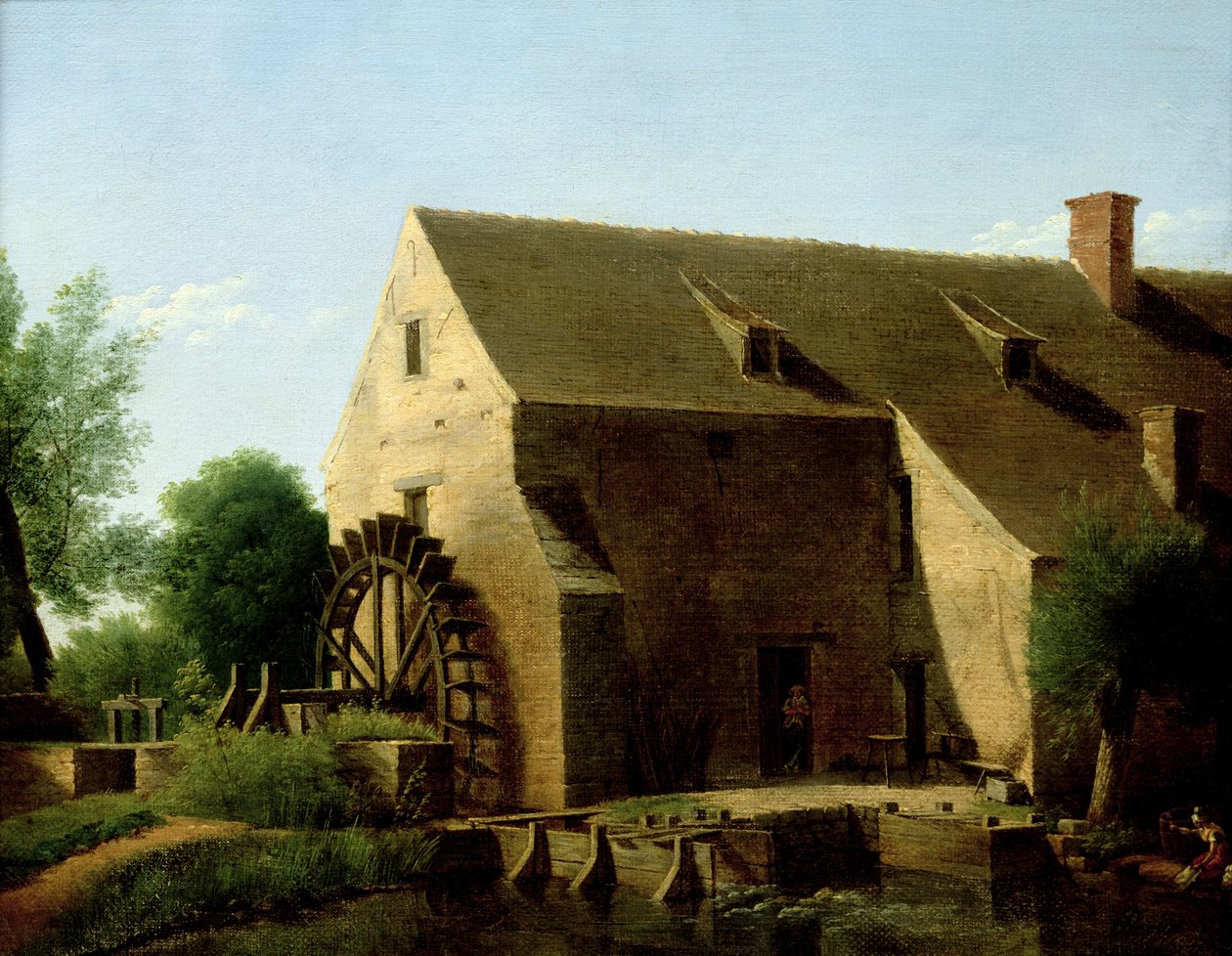 Un molino, 1800-06 de Jean Victor Bertin