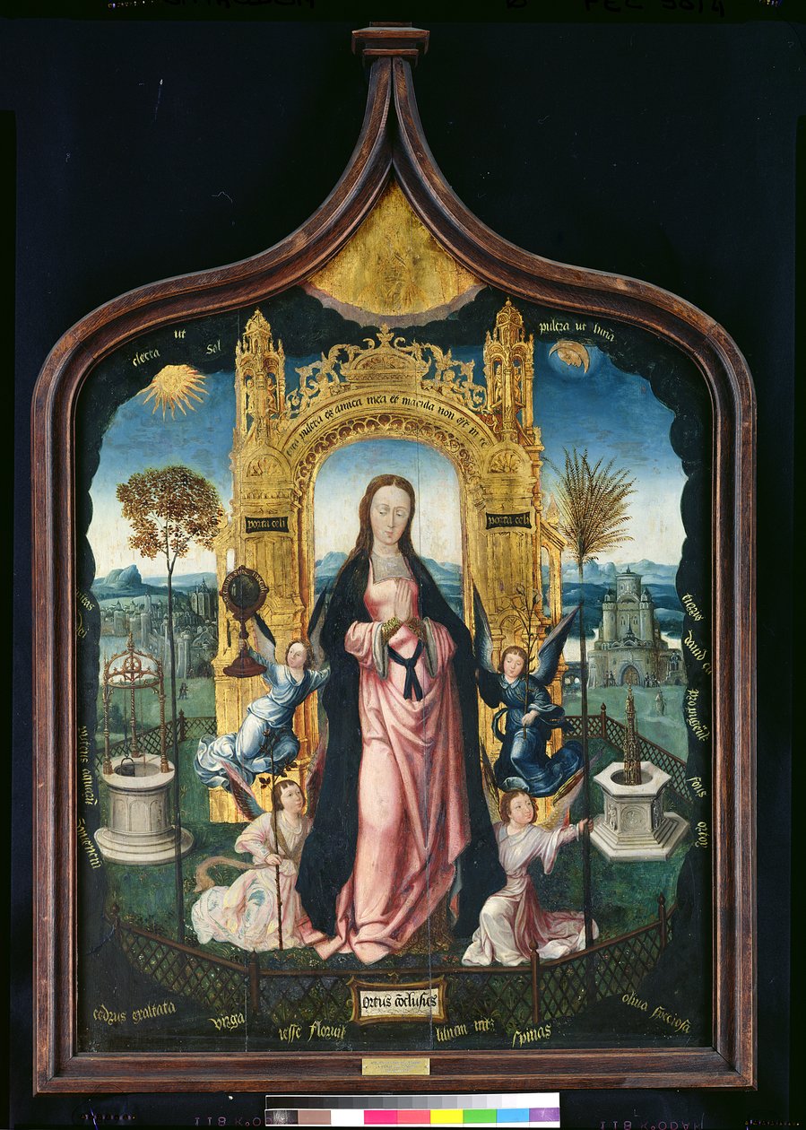 La Virgen de las Letanías o, La Inmaculada Concepción de Jean the Elder Bellegambe