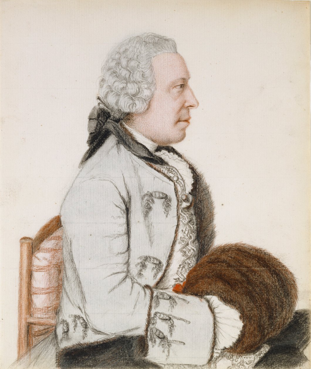 Retrato de Charles-Benjamin de Langes de Montmirail, Barón de Lubières de Jean Étienne Liotard
