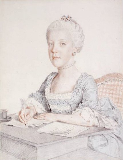 Retrato de la archiduquesa Johanna Gabriele de Jean Étienne Liotard