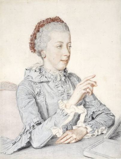 Retrato de la archiduquesa María Isabel de Austria de Jean Étienne Liotard