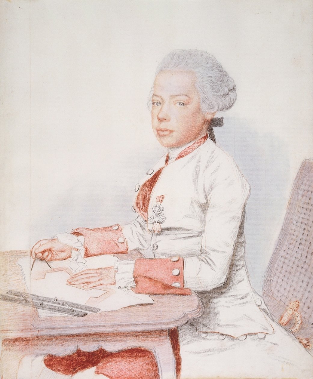 Retrato del archiduque Pedro Leopoldo de Austria de Jean Étienne Liotard