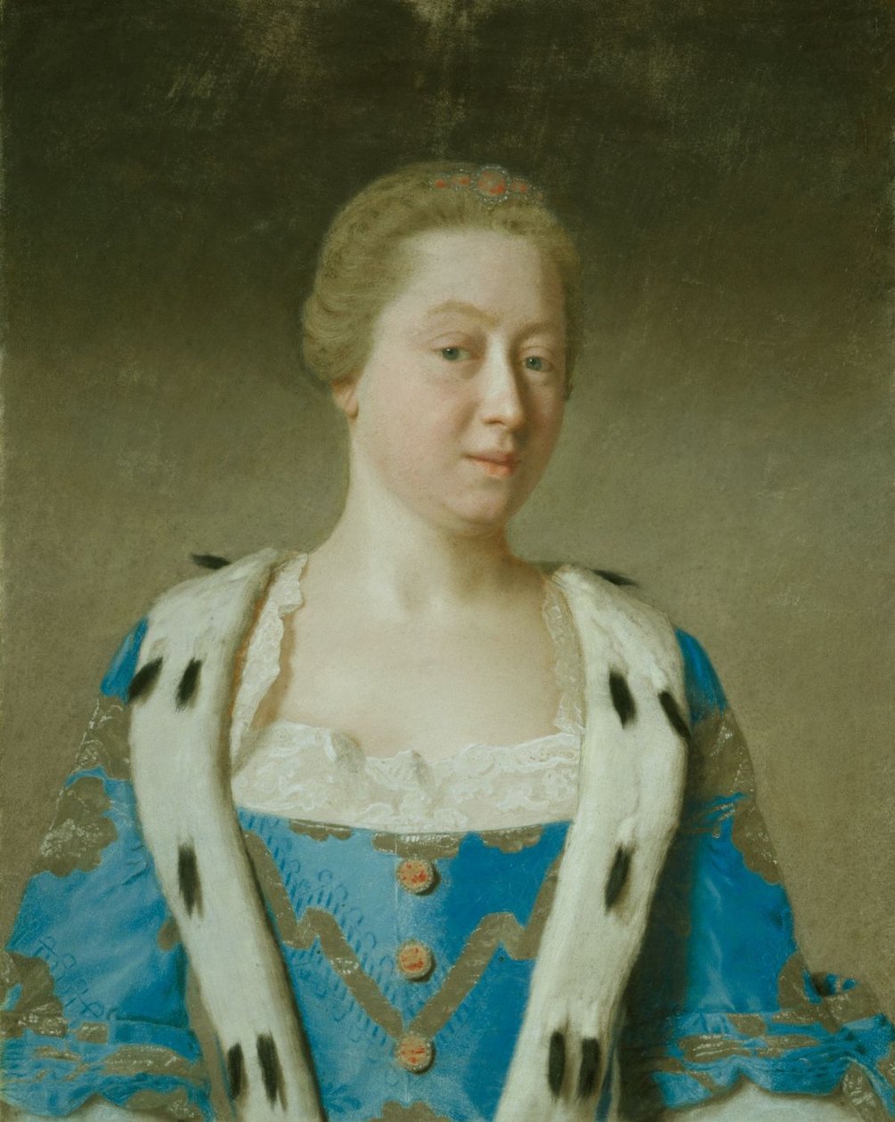 Retrato de Augusta, Princesa de Gales de Jean Étienne Liotard