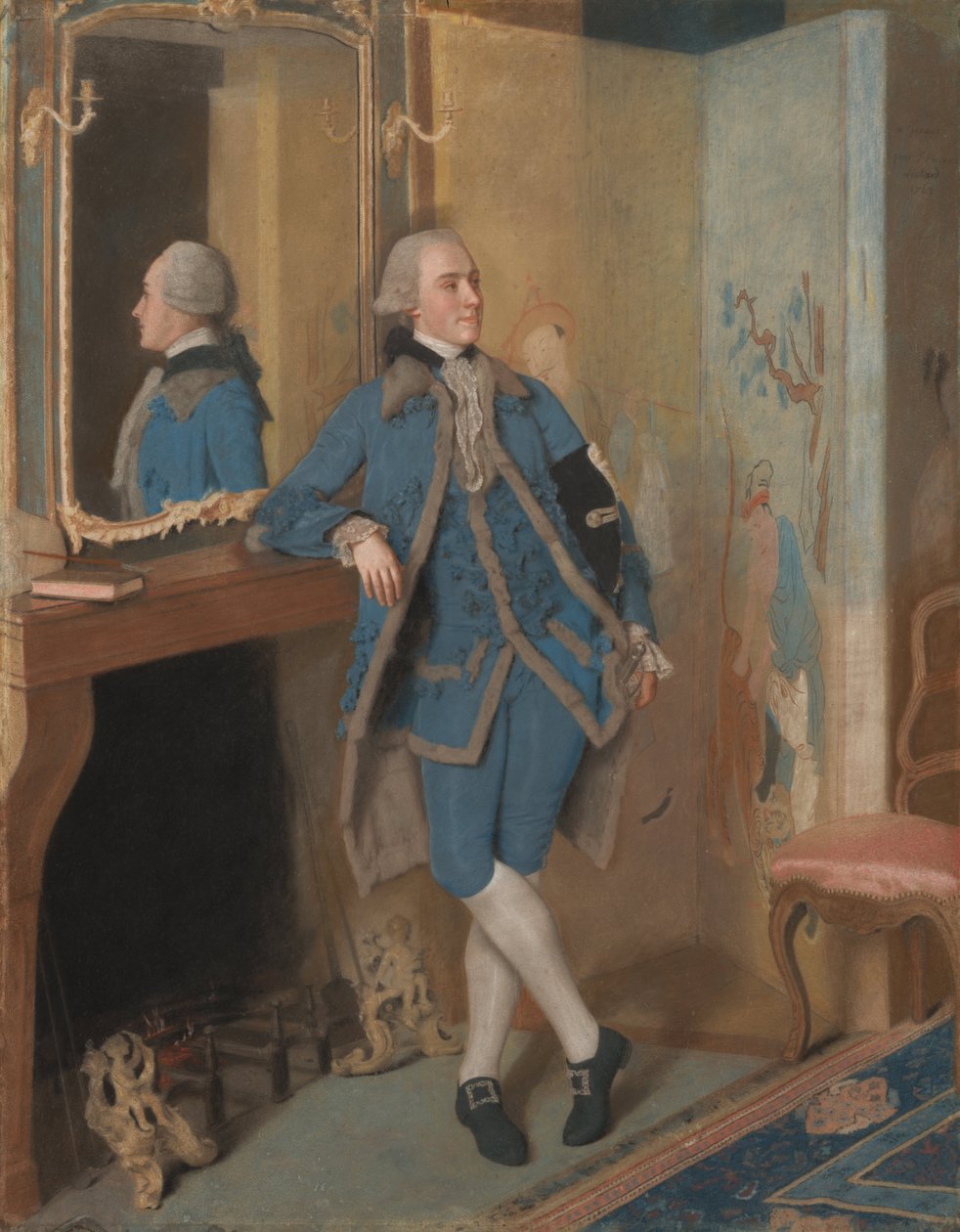Retrato de John, Lord Mountstuart, luego 4º Conde y 1º Marqués de Bute de Jean Étienne Liotard