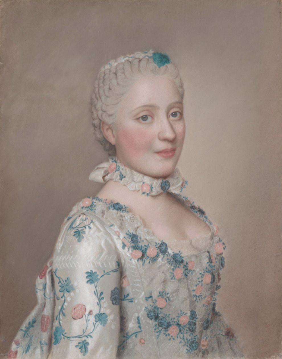 Retrato de Marie Josèphe de Sajonia de Jean Étienne Liotard