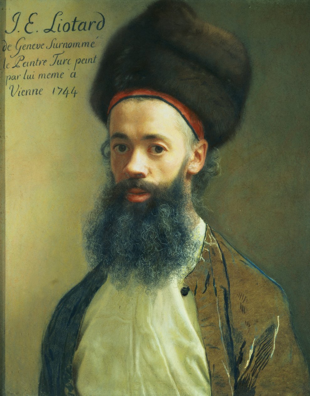 Autorretrato, 1744 de Jean Étienne Liotard