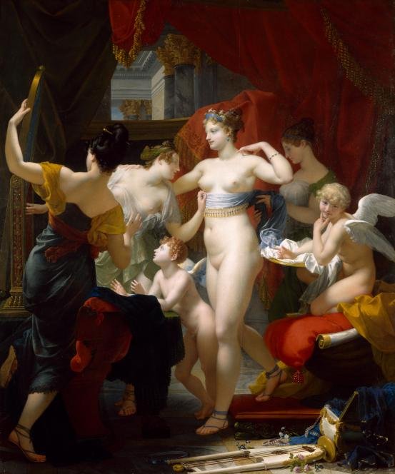 El tocador de Venus de Jean-Baptiste Regnault