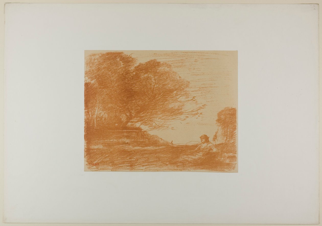 Safo de Jean-Baptiste-Camille Corot