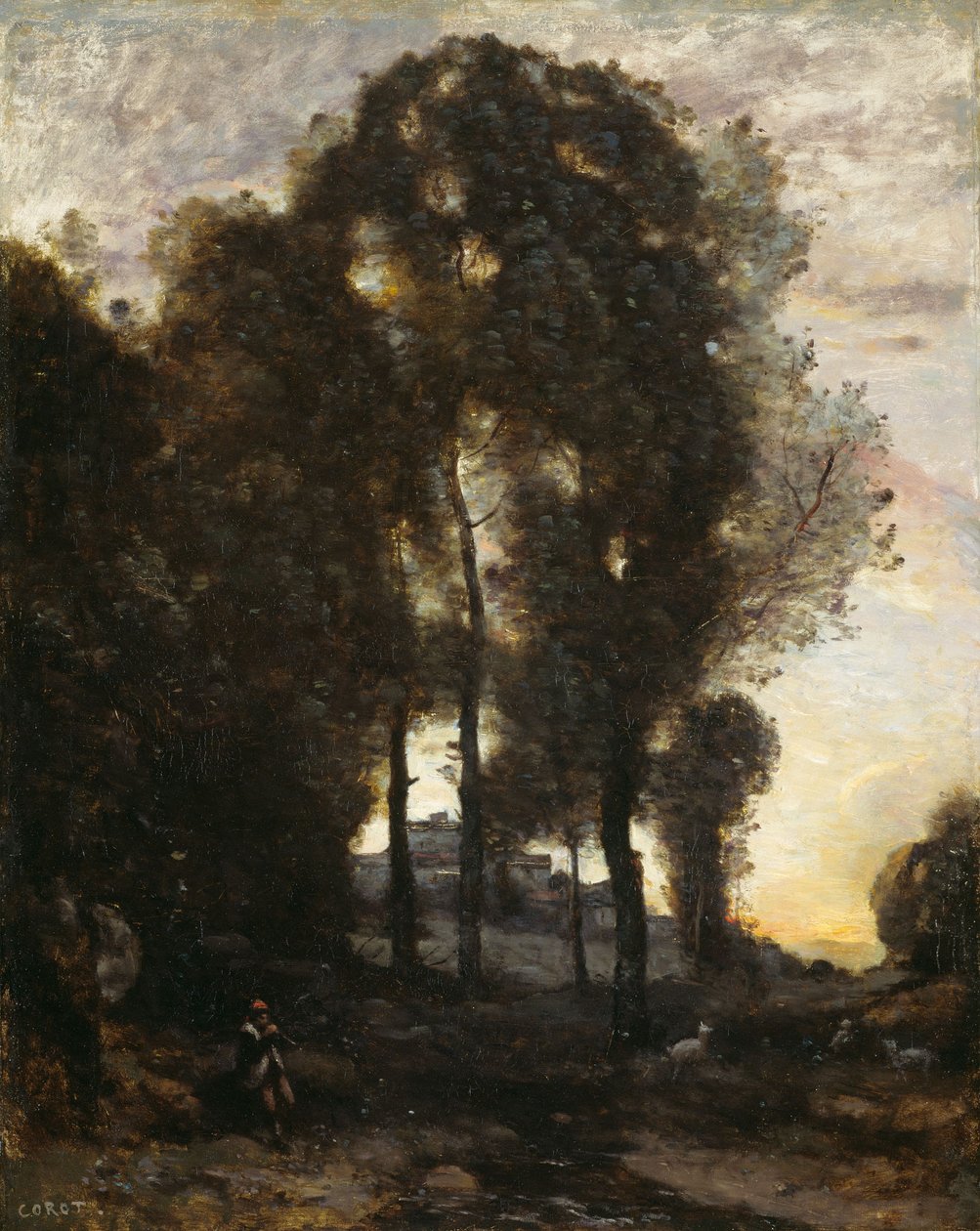 Recuerdo de Italia de Jean-Baptiste-Camille Corot