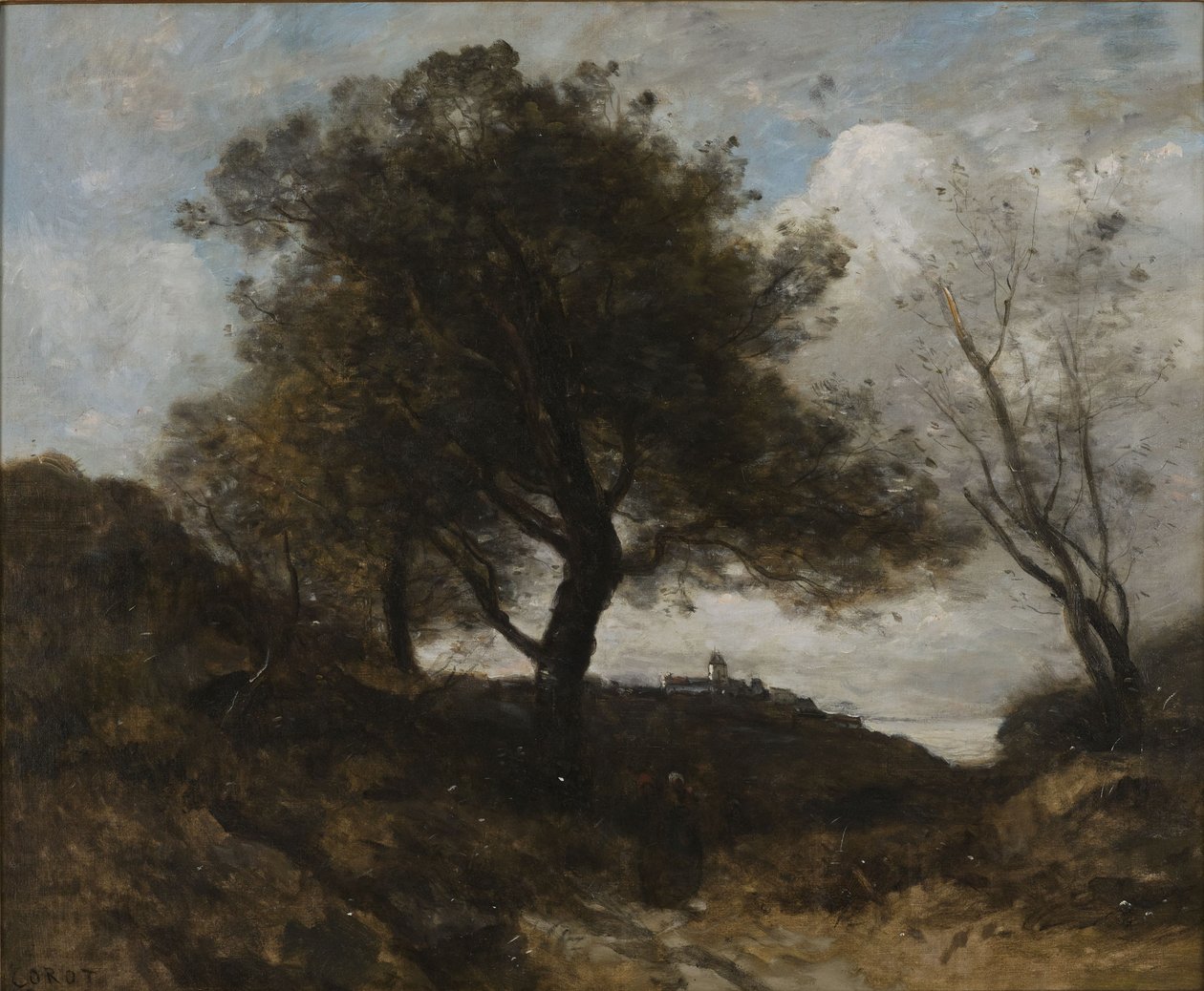 Recuerdo de Normandía de Jean-Baptiste-Camille Corot