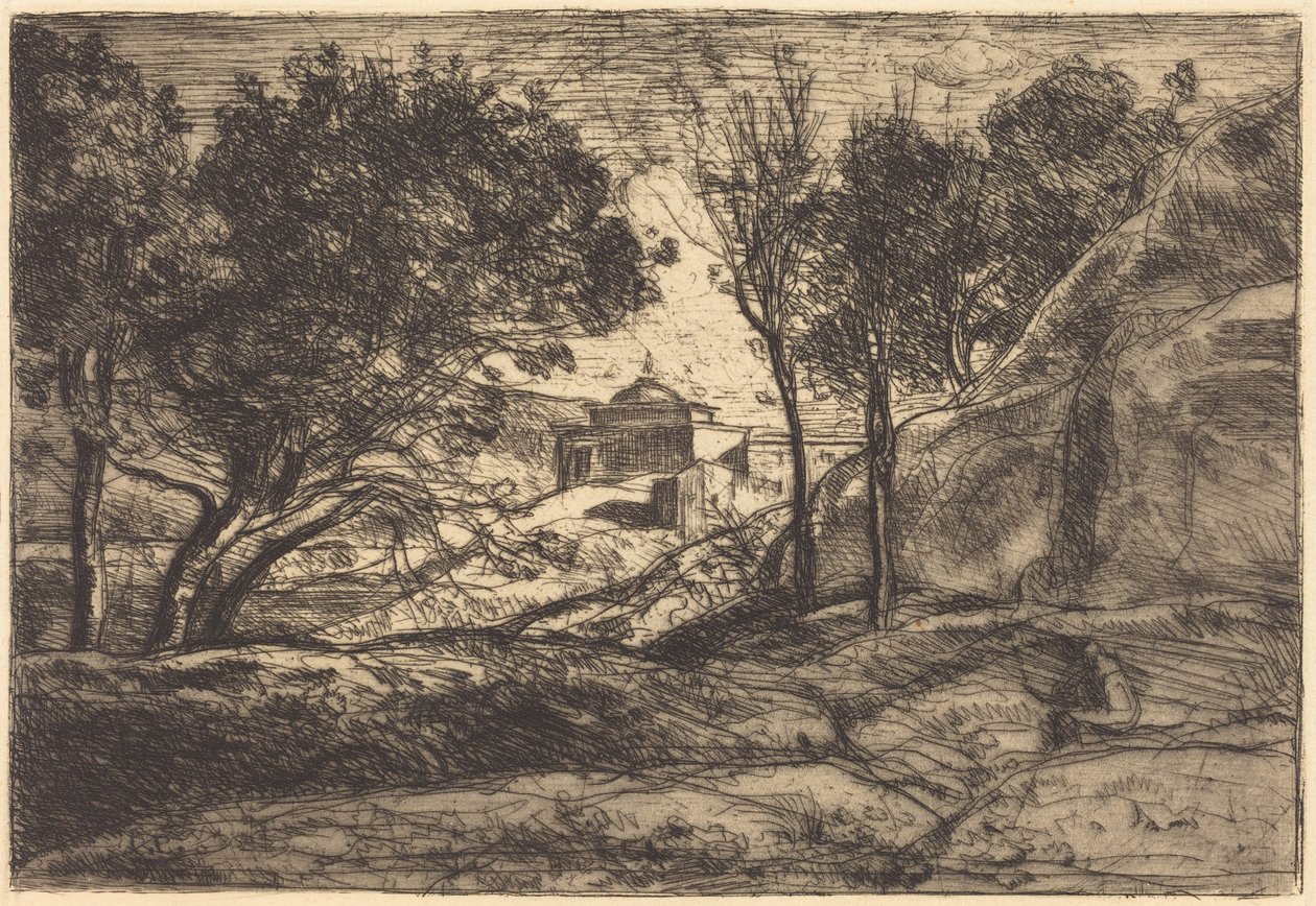 Recuerdo de Toscana de Jean-Baptiste-Camille Corot