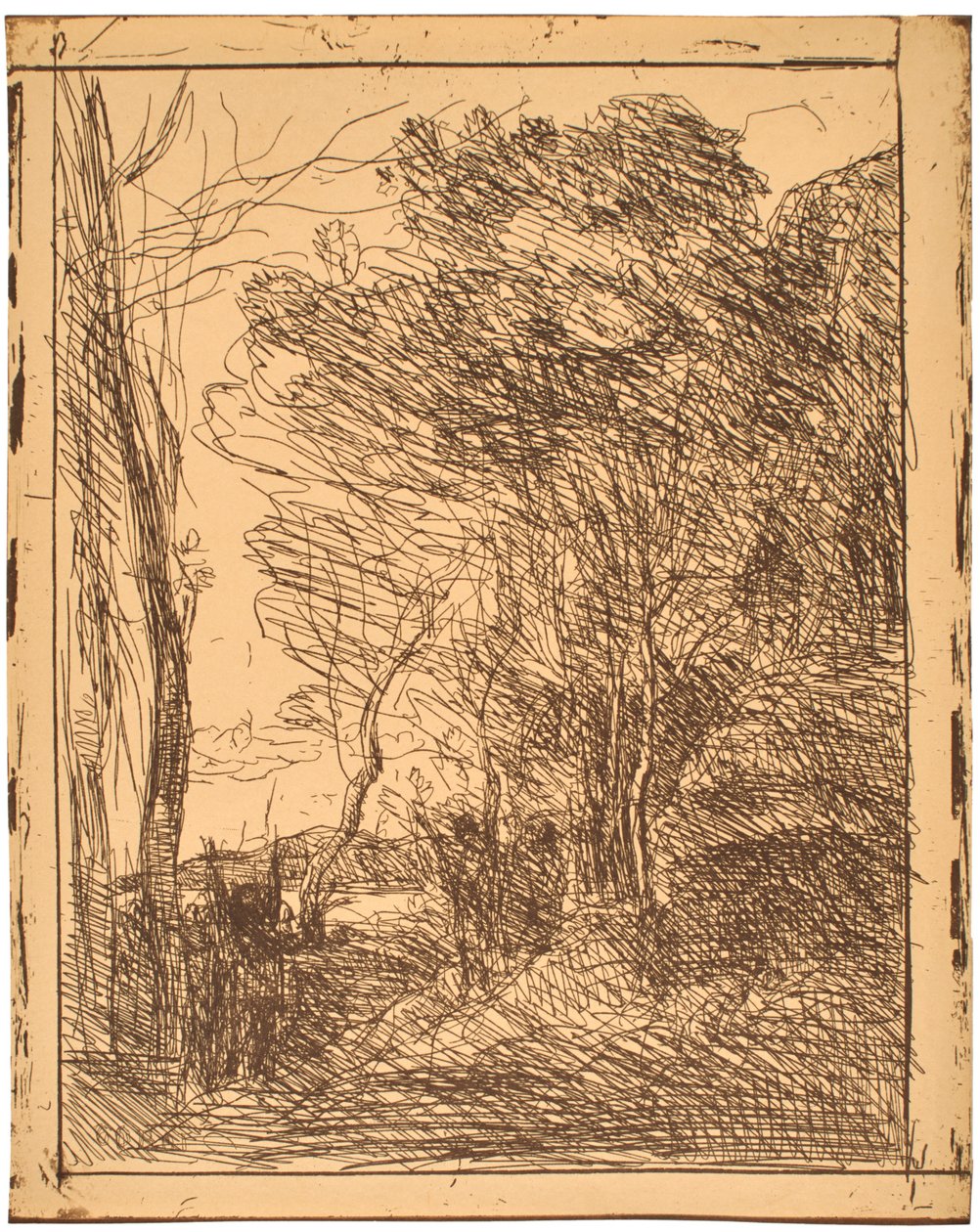 Die gallische Runde (La Ronde Gauloise) de Jean-Baptiste-Camille Corot