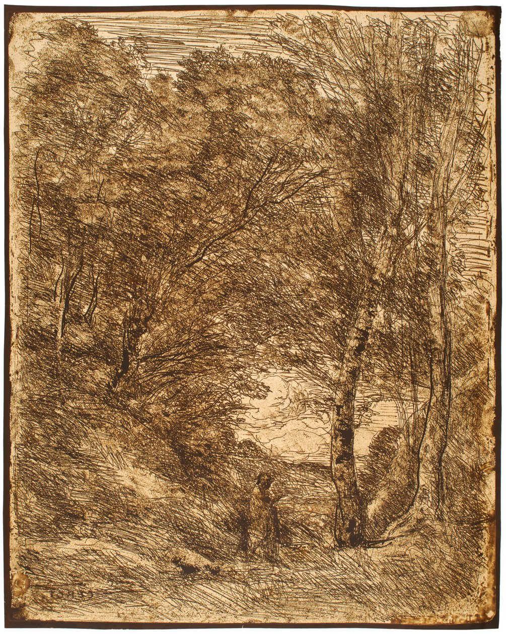 Los jardines de Horacio de Jean-Baptiste-Camille Corot
