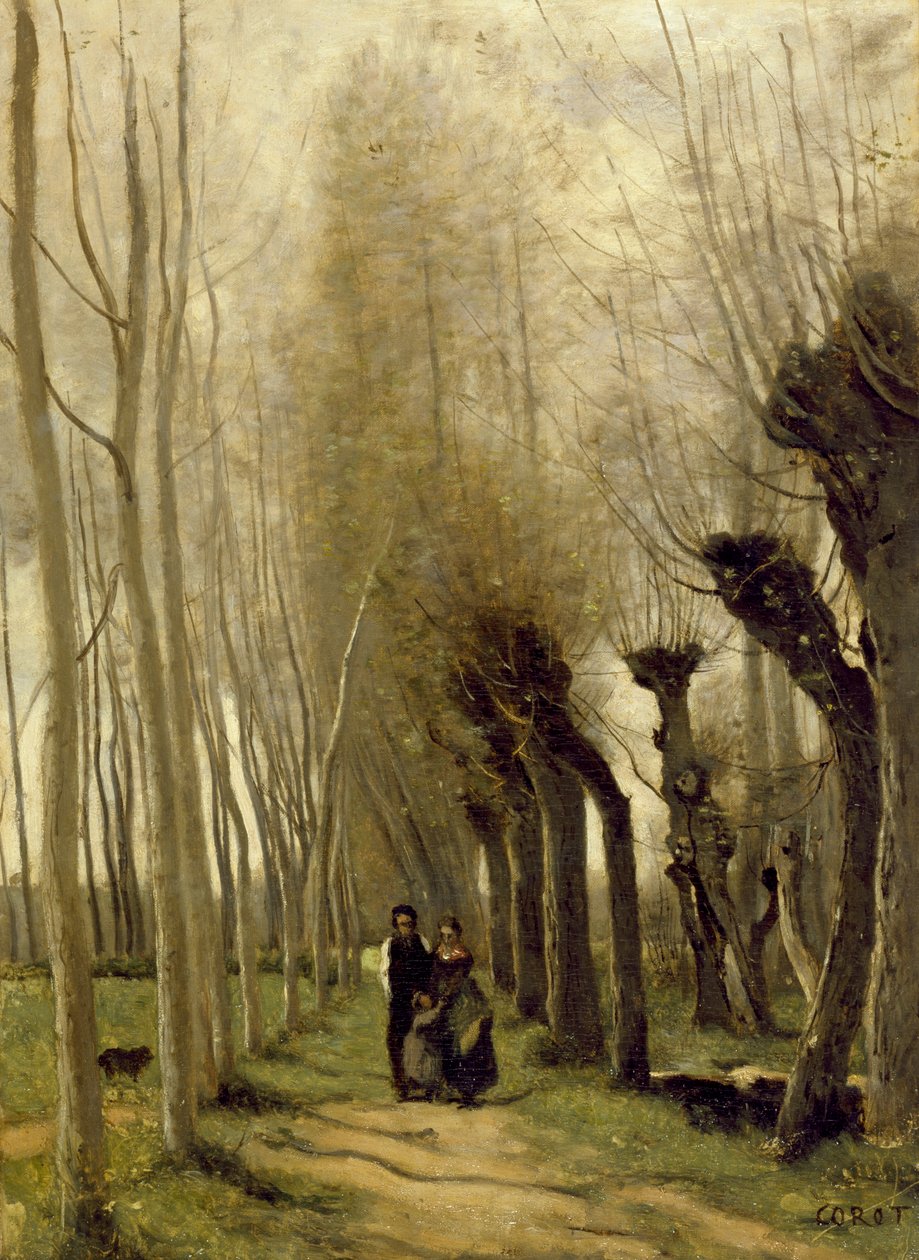 Los sauces de Marissel de Jean-Baptiste-Camille Corot