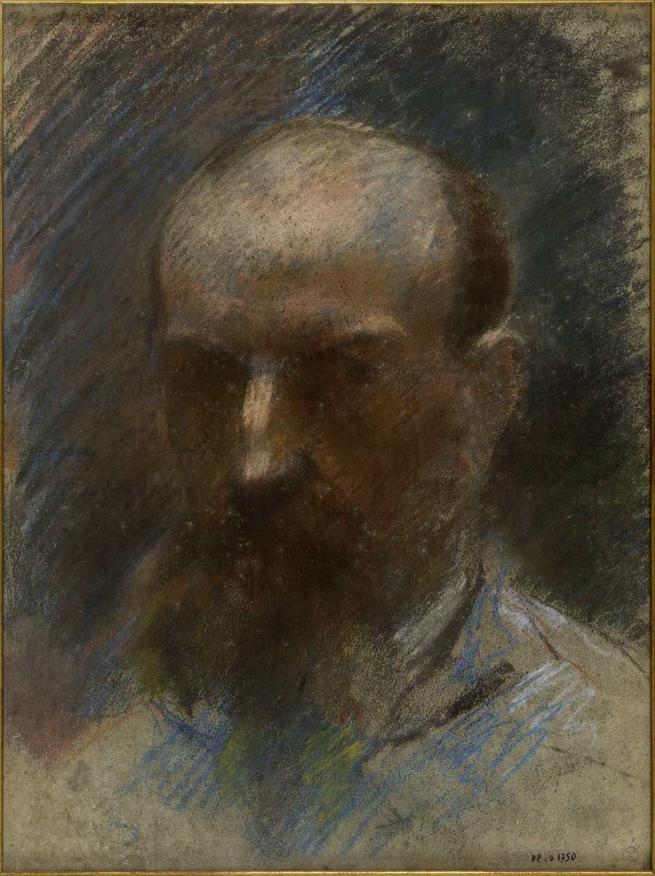 Retrato de un hombre (¿autorretrato) de Jean-Baptiste Carpeaux