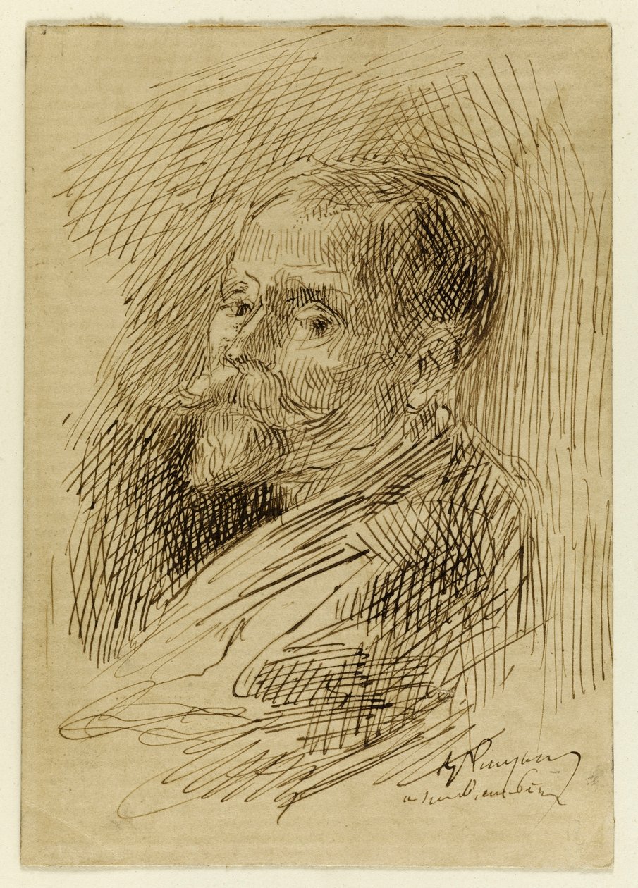 Retrato del general de Montfort (p. 6 del álbum) de Jean-Baptiste Carpeaux