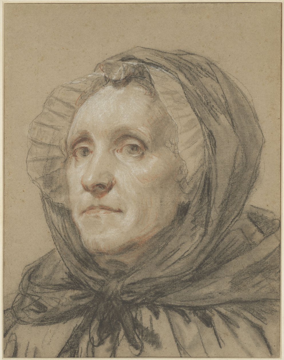 Retrato de la madre del artista de Jean-Baptiste Greuze