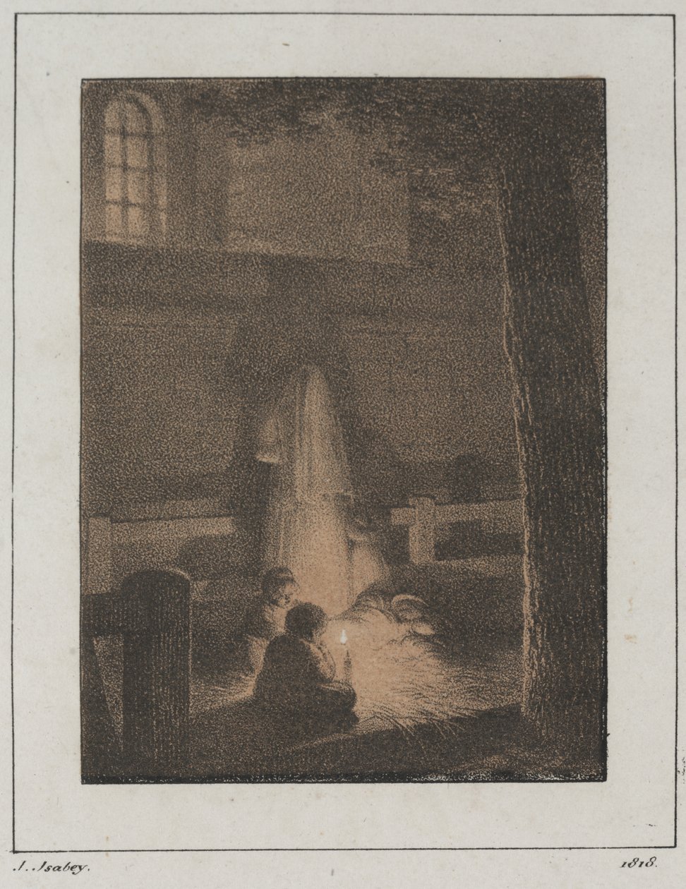 Niños con vela de Jean-Baptiste Isabey