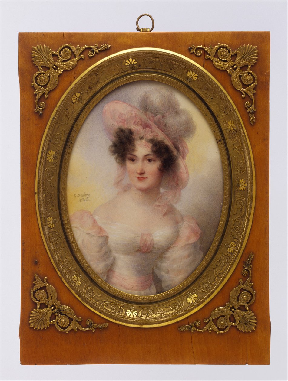 Señora Rufus Prime (Augusta Temple Palmer, 1807-1840) de Jean-Baptiste Isabey