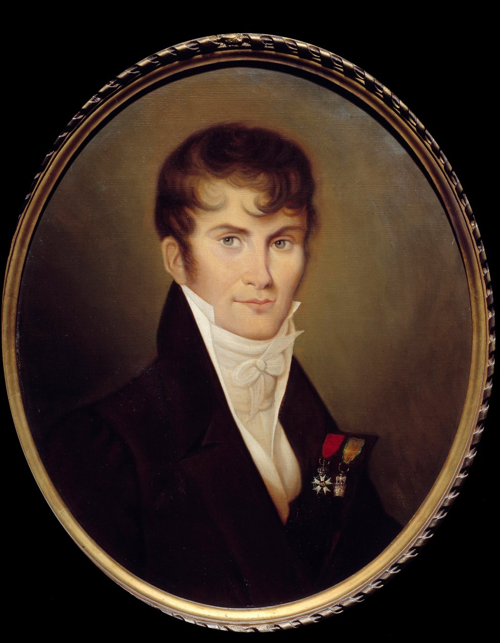 Retrato de Claude Francis, Barón de Meneval (1778-1850) secretario de Napoleón Bonaparte de Jean Baptiste Isabey