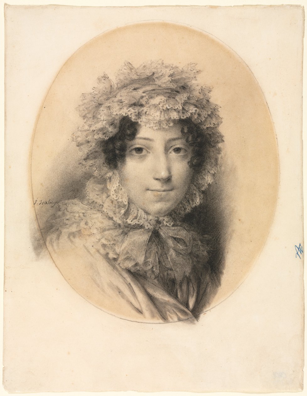 Retrato de una dama de Jean-Baptiste Isabey