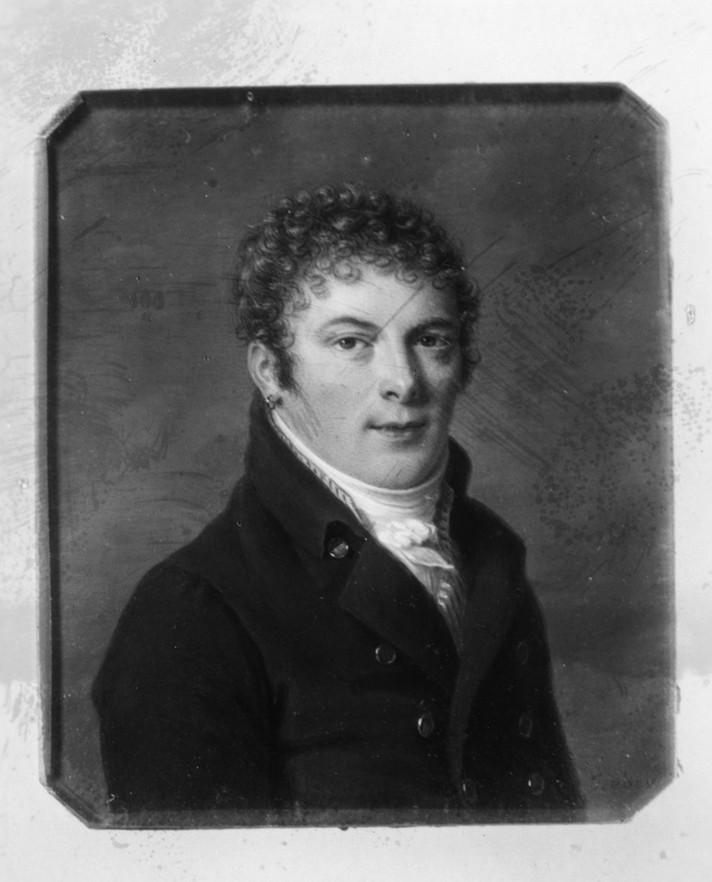 Retrato de un hombre de Jean-Baptiste Isabey