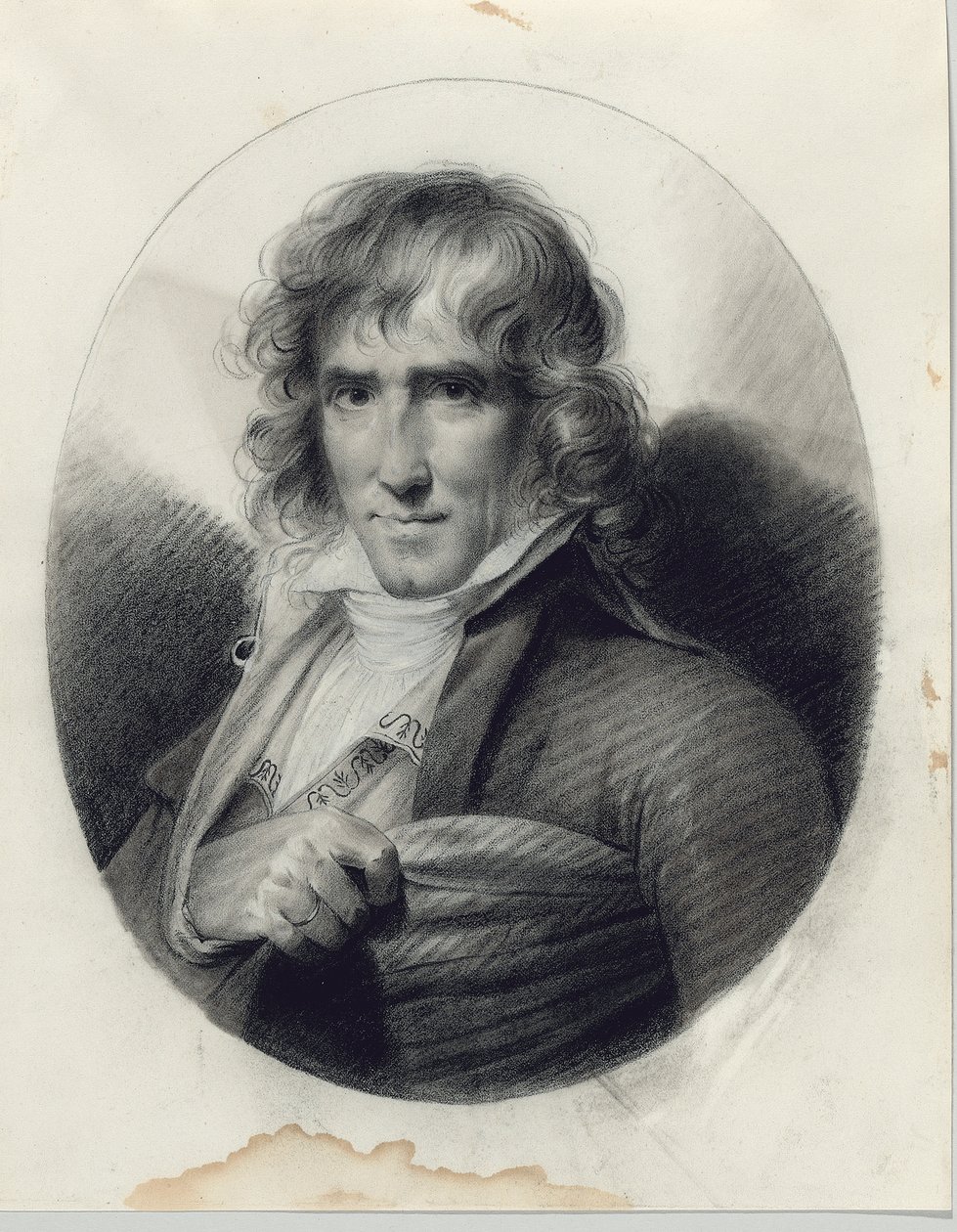 Retrato del artista Joseph Chinard de Jean-Baptiste Isabey