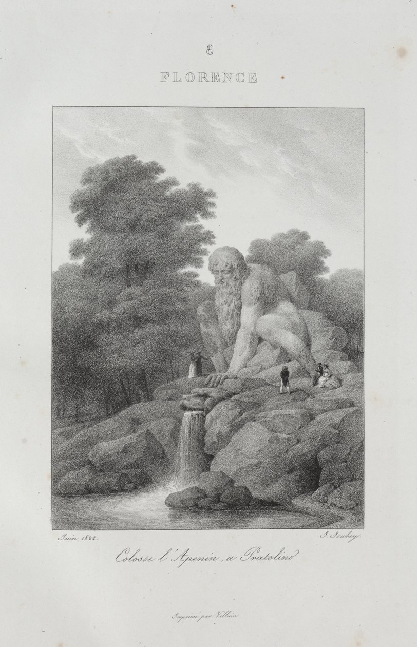 Viaje a Italia en 1822 de Jean-Baptiste Isabey