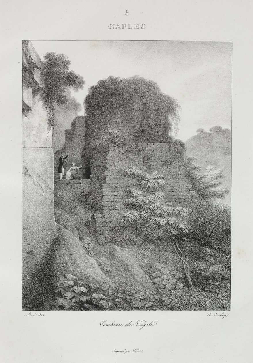 Viaje a Italia en 1822 de Jean-Baptiste Isabey