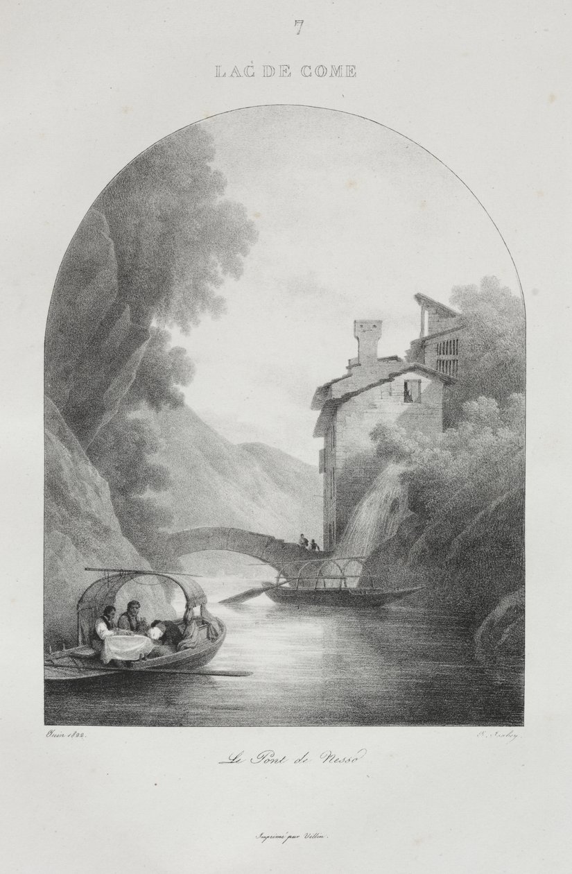 Viaje a Italia en 1822 de Jean-Baptiste Isabey